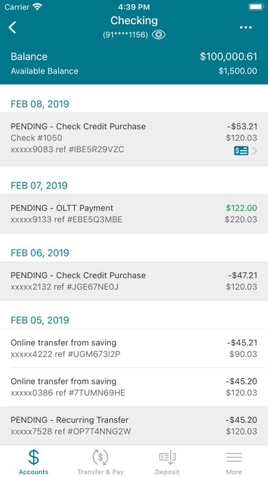 Southwest Research Center FCU Screenshot