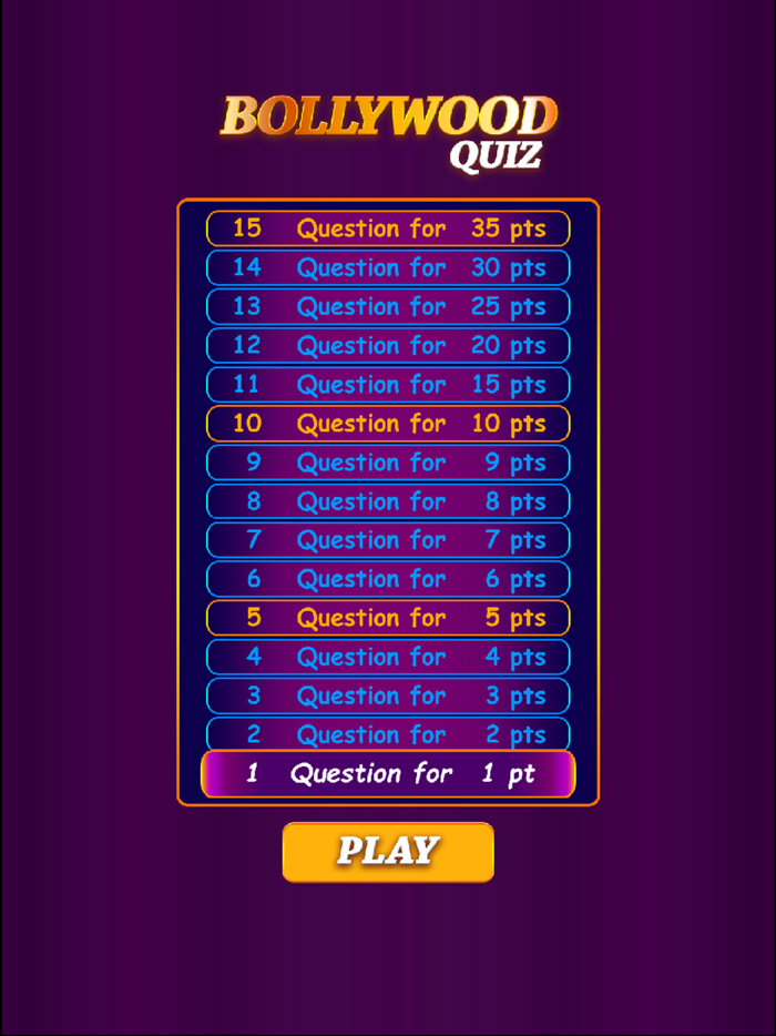 Bollywood Quiz Champ