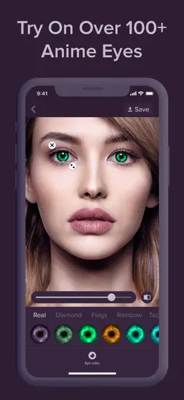 Game screenshot Eye Color Changer Lenses apk