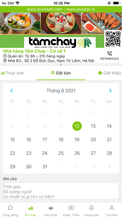 Tâm Chay - Cộng đồng Chay Screenshot