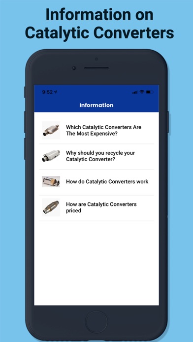 Catalytic Converter Guide Screenshot