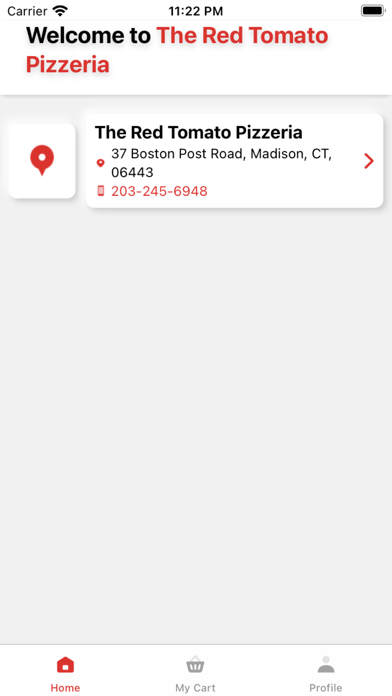 The Red Tomato Pizzeria Screenshot