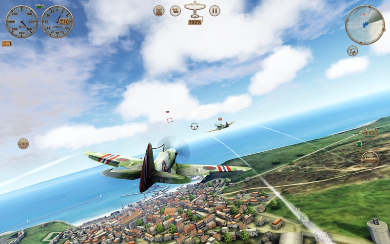 Screenshot #3 pour Sky Gamblers - Storm Raiders