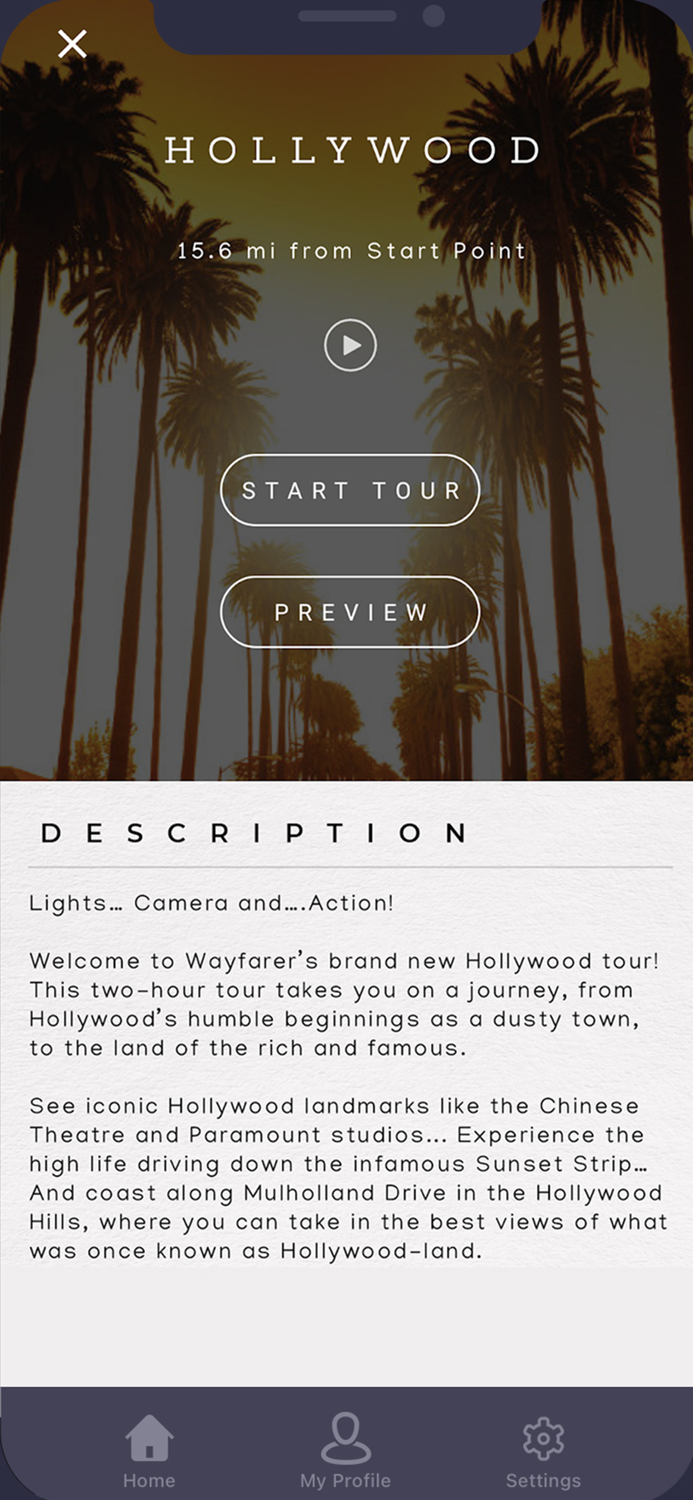 Wayfarer Driving Audio Tours