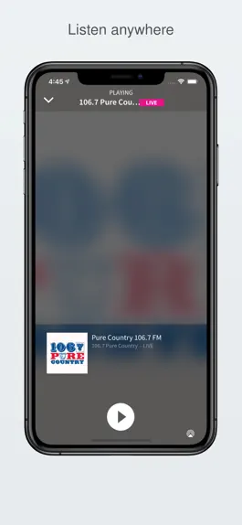 Game screenshot Pure Country 106.7 FM apk