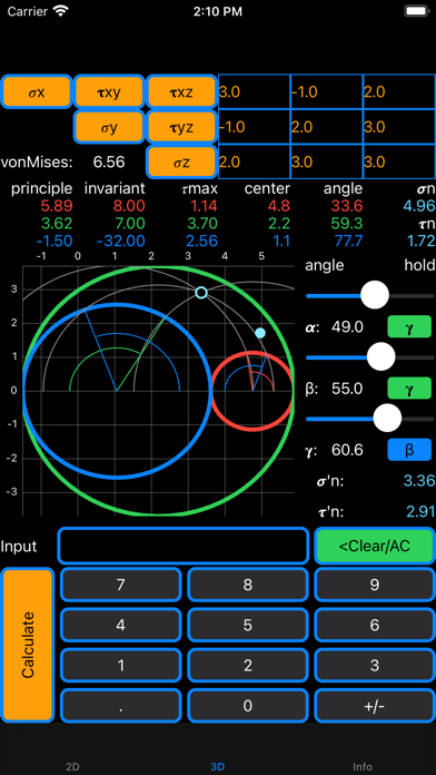 OPie Mohr's Circle Screenshot