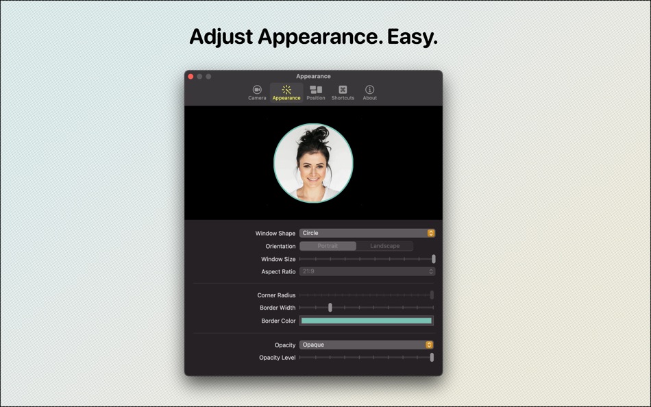 #3. Yogidi - Live Desktop Camera (macOS) Podle: Ruslan Sayfutdinov
