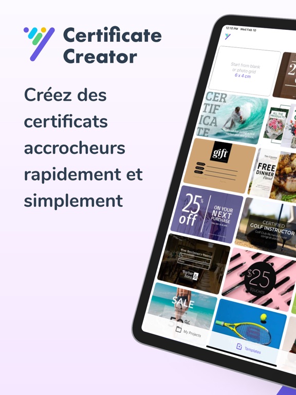 Screenshot #4 pour Créateur de certificat