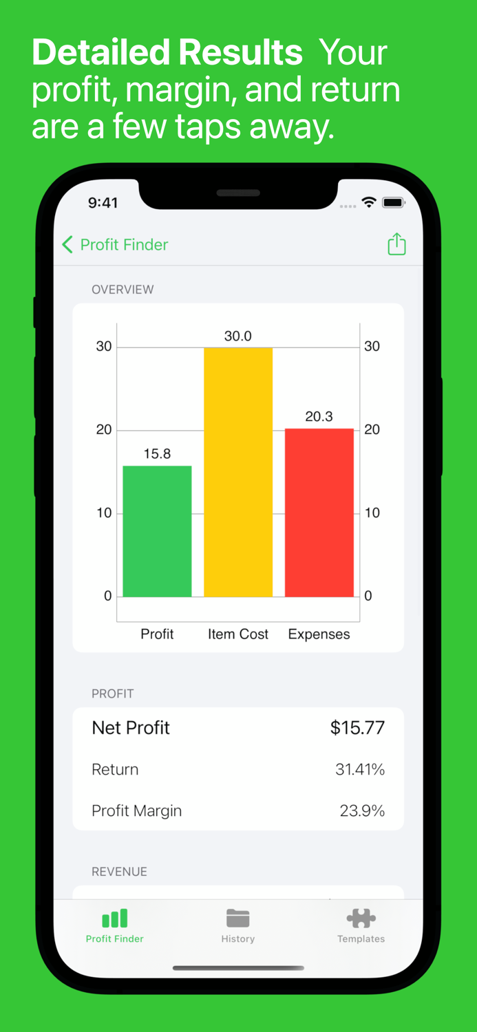 Profit Finder - Fee Calculator