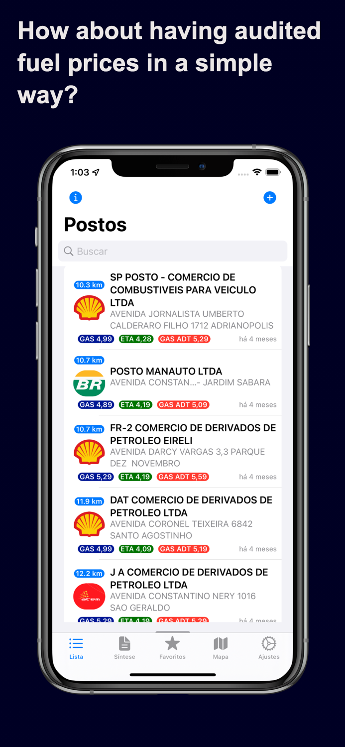 iPostos - Gas Stations Prices