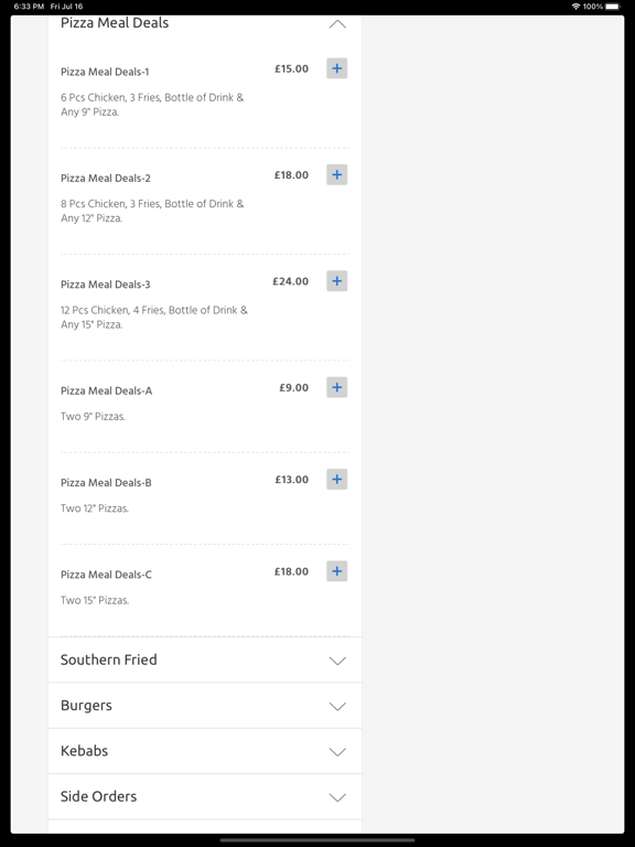 Screenshot #6 pour Sundon Peri Grill, Luton