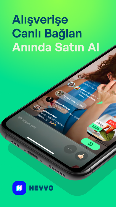 Screenshot #1 pour Heyyo - Canlı Alışveriş