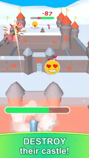fort castle snowball cannon iphone screenshot 4