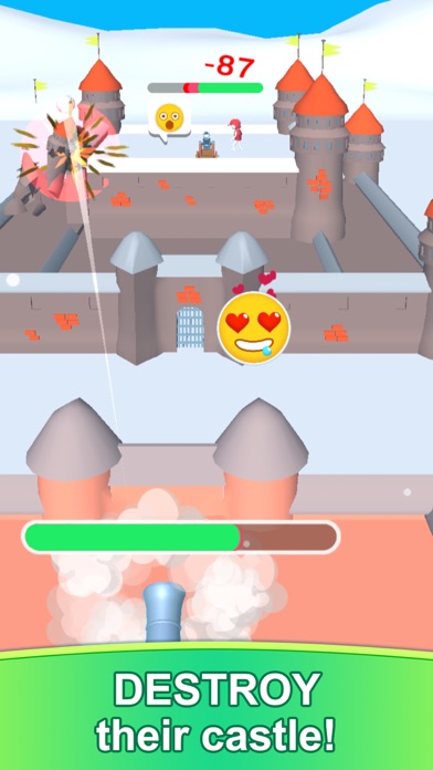 Fort Castle Snowball Cannon Screenshot