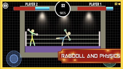 Stickman SuperHeroes Fighters Screenshot