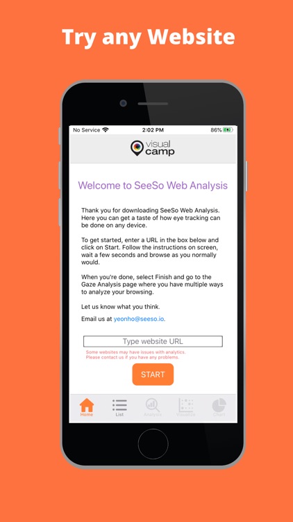 SeeSo Web Analysis