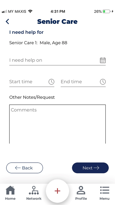 My Family Care Network Screenshot