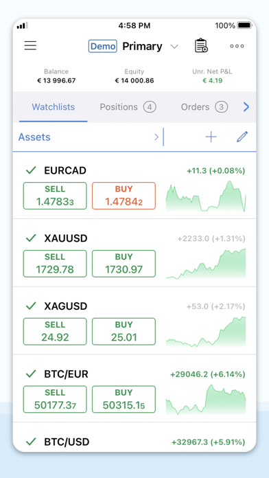 Screenshot #3 pour Xenia cTrader