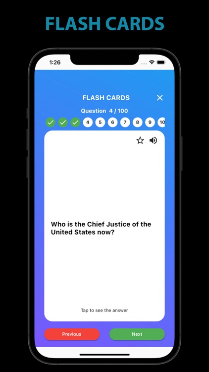 US Citizenship Test with Audio screenshot-3