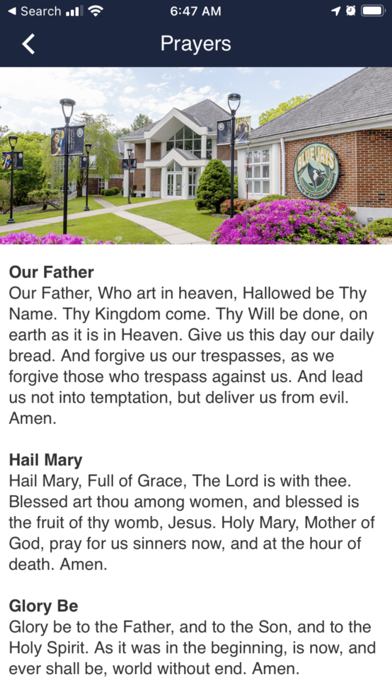 Mary Help Christians Academy Screenshot