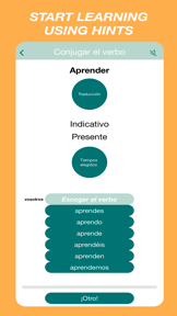 Spanish Verbs Quiz screenshot