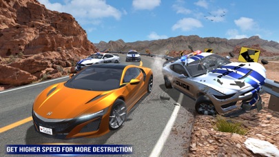 Police Car Chase: Speed Crash Screenshot