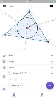 geogebra geometrie iphone bildschirmfoto 1