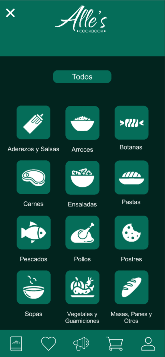 Recetario - Alles Cookbook