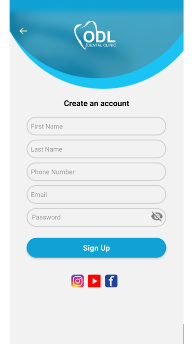 ODL Dental Clinic Screenshot