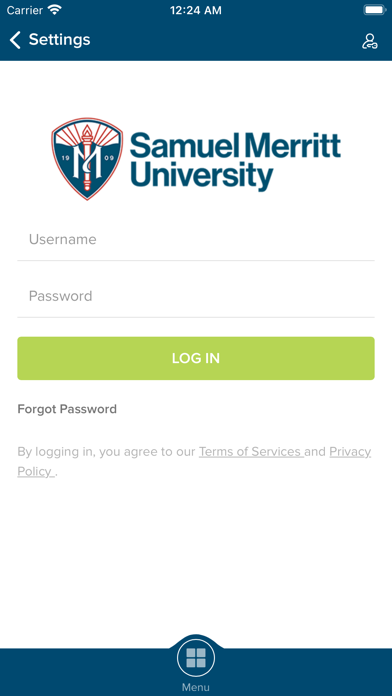 Samuel Merritt University Screenshot