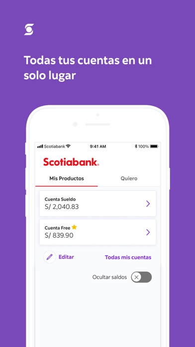 How to cancel & delete Scotiabank Perú from iphone & ipad 1