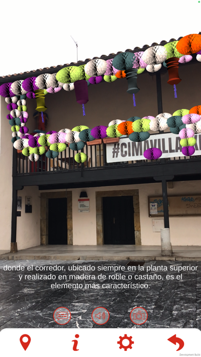 Cimavilla AR Tour Screenshot