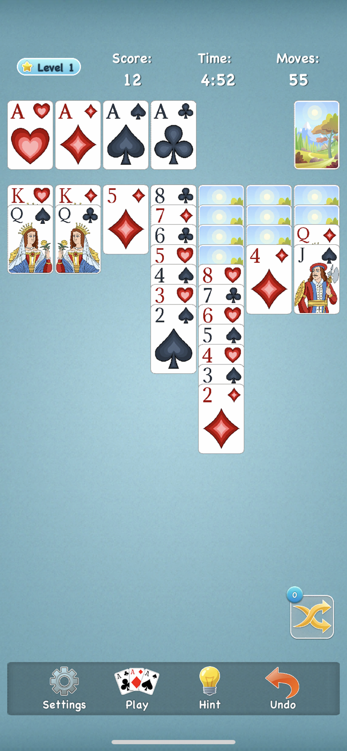 Solitaire Relaxing Card Game