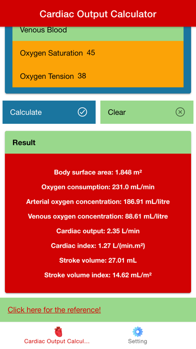 Cardiac Output Calculatorのおすすめ画像2