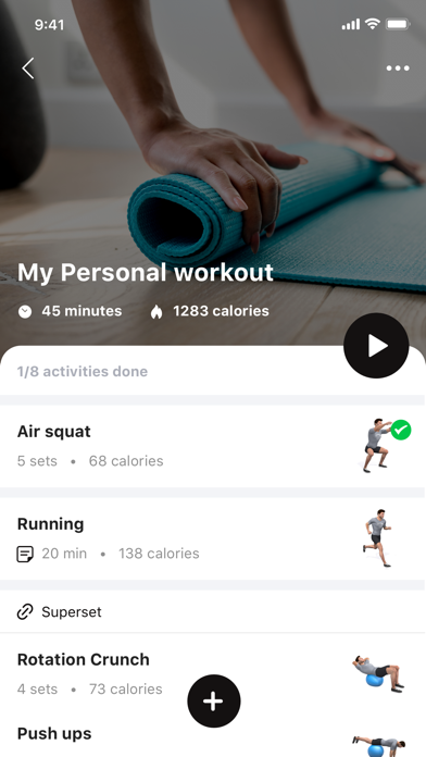 OTG Fitness Screenshot