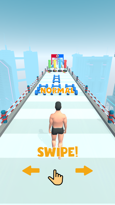 Wrestling Runner! Screenshot