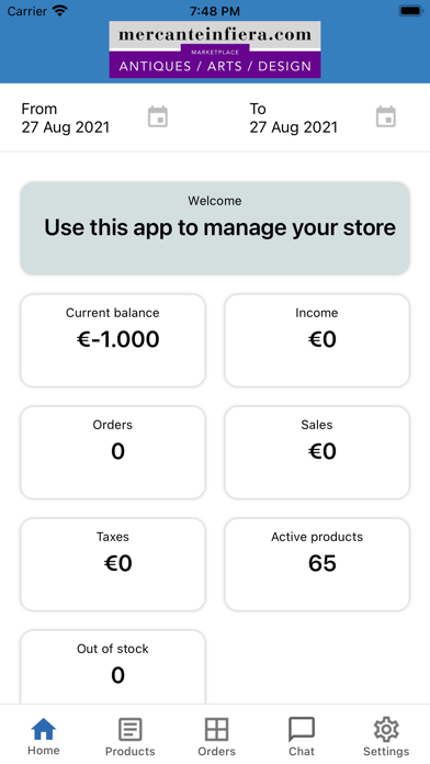 Mercanteinfiera.com Vendor App Screenshot 3 - AppWisp.com