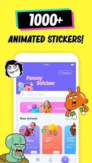sticker maker: meme maker iphone screenshot 1