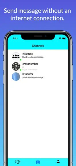 Game screenshot Close Chat: Offline Messenger apk