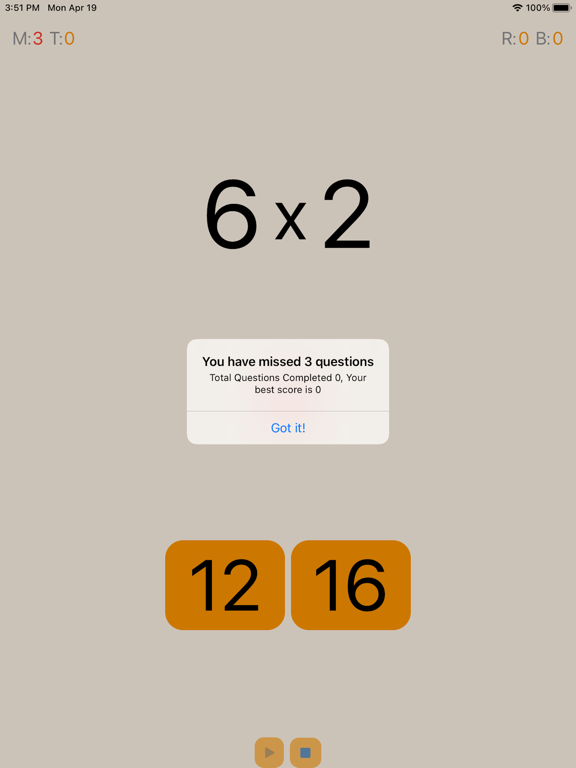 Screenshot #6 pour MathManiaApp