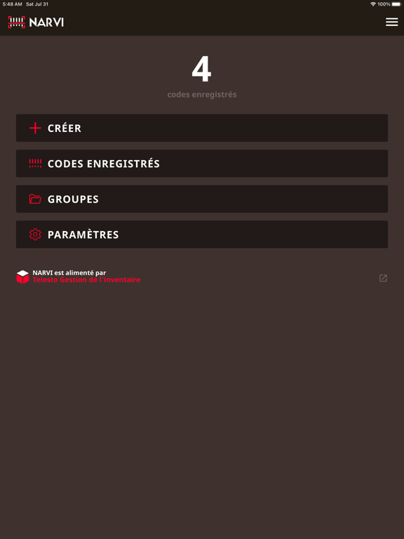 Screenshot #4 pour Générateur QR et Code-barres