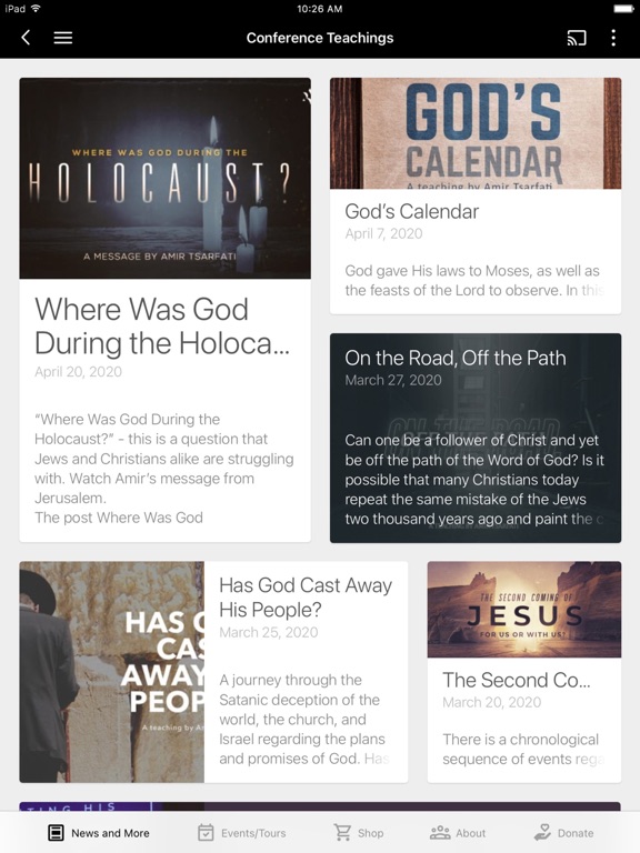 Behold Israel iPad screenshot 2 - Education app