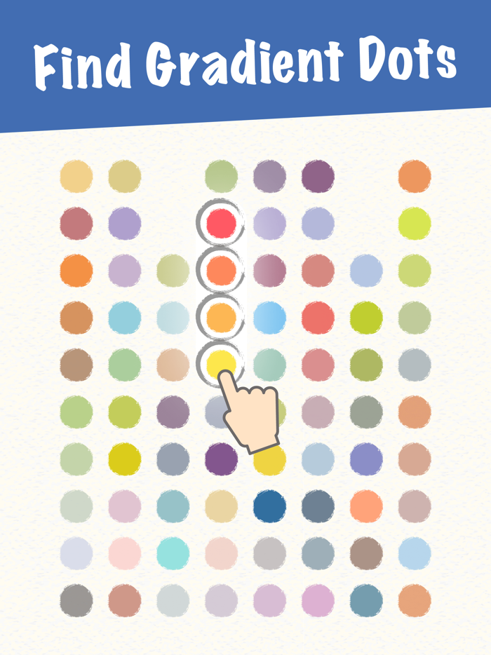 Hue Match Find Gradient Dots