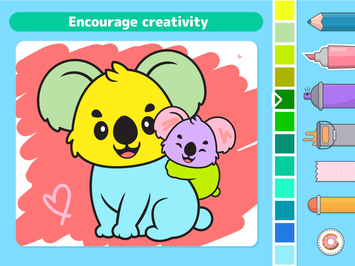 Coloring Babies - Baby drawing