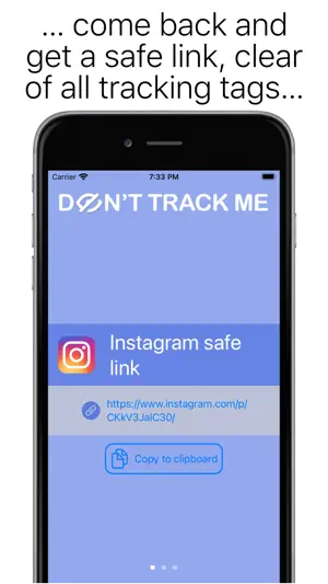 Don't track me screenshot 2