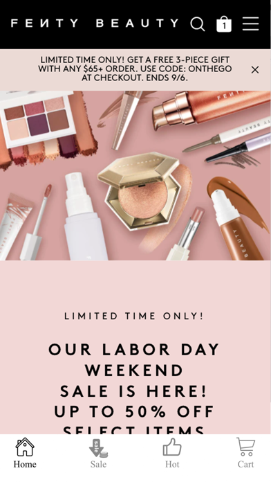 Screenshot #1 pour Fenty Beauty