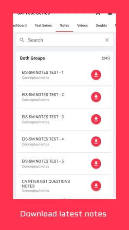 Game screenshot CA Test Series hack