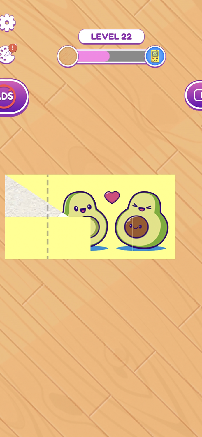 Paper Fold - Pictures Puzzle