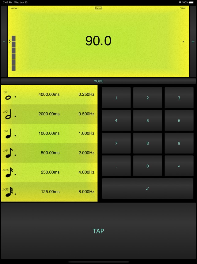 BPM Tap Tempo on the App Store