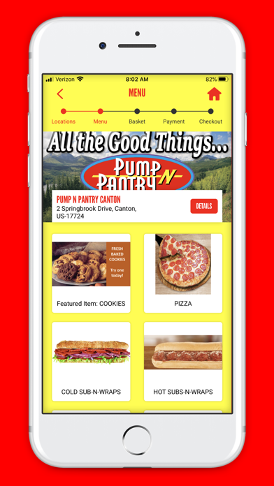 Pump N Pantry Perks Screenshot